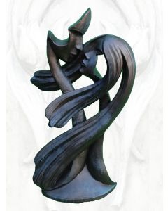 Traumpaar "AMOROSO", Steinguss, Bronze-Effekt